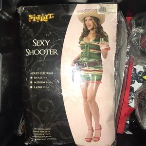 Sexy shooter medium costume